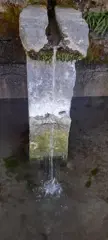 Particolare della Fontana del Goi